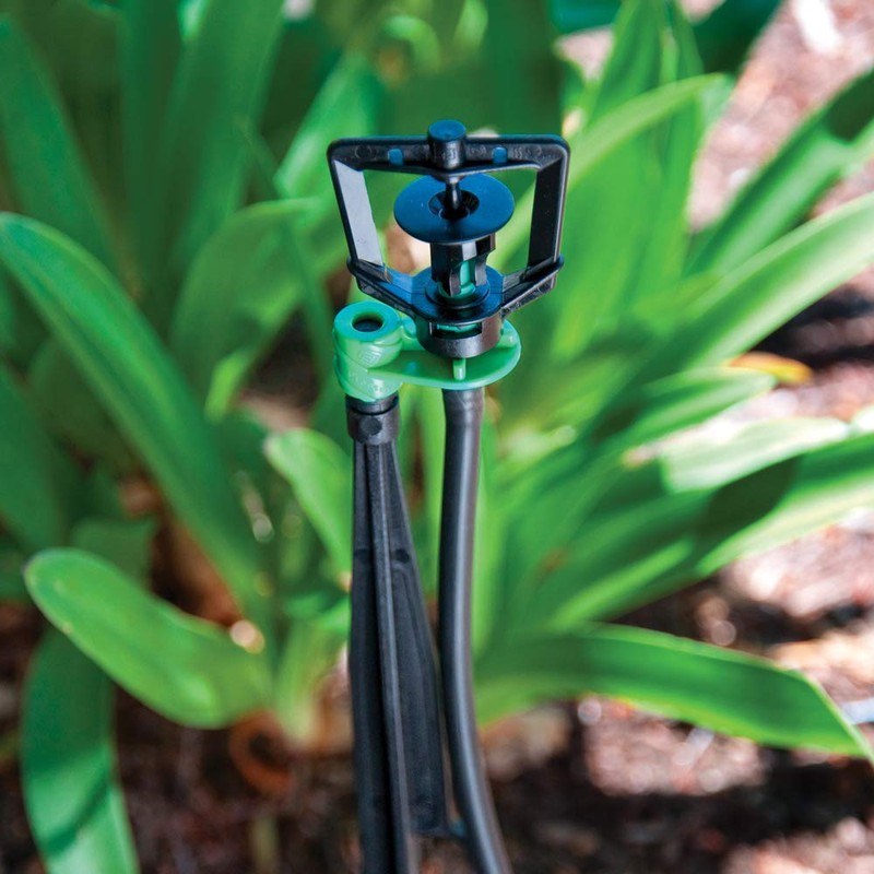 DIG 8855-1GB Sprinkler on Spike with Interchangable Heads Micro Sprayer,