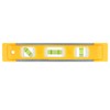HAKZEON 14 PCS 9 Inch Yellow Magnetic Torpedo Level, Plastic
