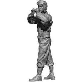 H3 Model 1/48 WWII American M8 Greyhound Armored Car Occupant #2 Resin Kit HS48081 (People)