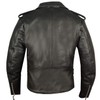 Men's ICONIC Brando Leather Motorcycle Jacket Premium Real Natural Buffalo