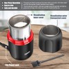COOL KNIGHT Herb Grinder [large capacity/fast/Electric ]-Spice Herb Coffee Grinder