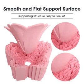 eSUN Matte PLA Filament 1.75mm, Matte 3D Printer PLA Filament, 1KG per Spool, 2 Spools 3D Printing Filament for 3D Printers, Milky White