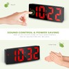 KeeKit Digital Alarm Clock, LED Alarm Clock for Bedroom, Electronic