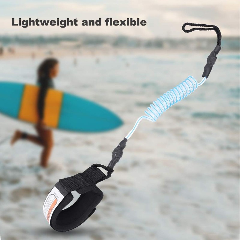 Nikou Surfboard SUP Leash, 5 mm Surf Safety Foot Rope