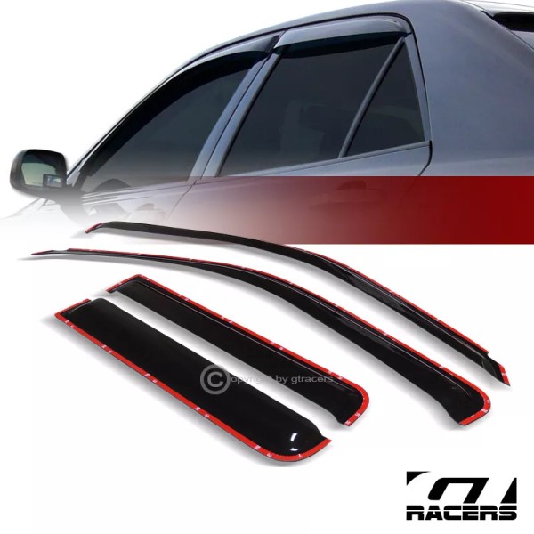 GTRacers In-Channel For 2001-2005 Ford Explorer Sport Trac Sun/Rain Guard