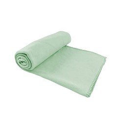 CB Home & Style Fleece Blanket 130 x 170 cm Cuddly Blanket (Mint)
