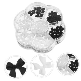Baluue Nail Art Charms 3D Flower Bowknot Pearl Stickers Mixed Decorations for Manicure for DIY Nail Designs