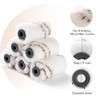 Mister Rui Paint Roller Kit, 25 Pack, 2 Inch Microfiber