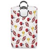 Collapsible Laundry Basket American Football Helmet,Laundry Hamper with Handle,Waterproof Foldable