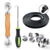 Screen Repair Kit, King&Charles 4 in 1 Screen Roller Tools