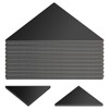 Rocaris 10 Pcs 3" x 3" x 1/4" Steel Plate