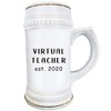 Virtual Teacher - Beer Stein Mug 22oz Ceramic Drinkware -