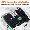 Label KINGDOM HSe-211 Heat Shrink Label Replacement for Brother P-Touch