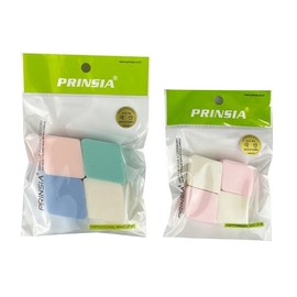Principia Diamond Puff 4-Pack - TJ Diamond Cushion Makeup Puff Large Sponge 8ea