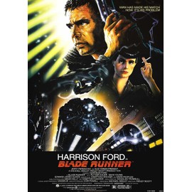 OMG Printing Blade Runner Harrison Ford Poster/Print/Picture Satin Photo Paper - A4-210mm x 297mm