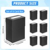 LALATOK 6 x Card Deck Box, 73 x 48 x
