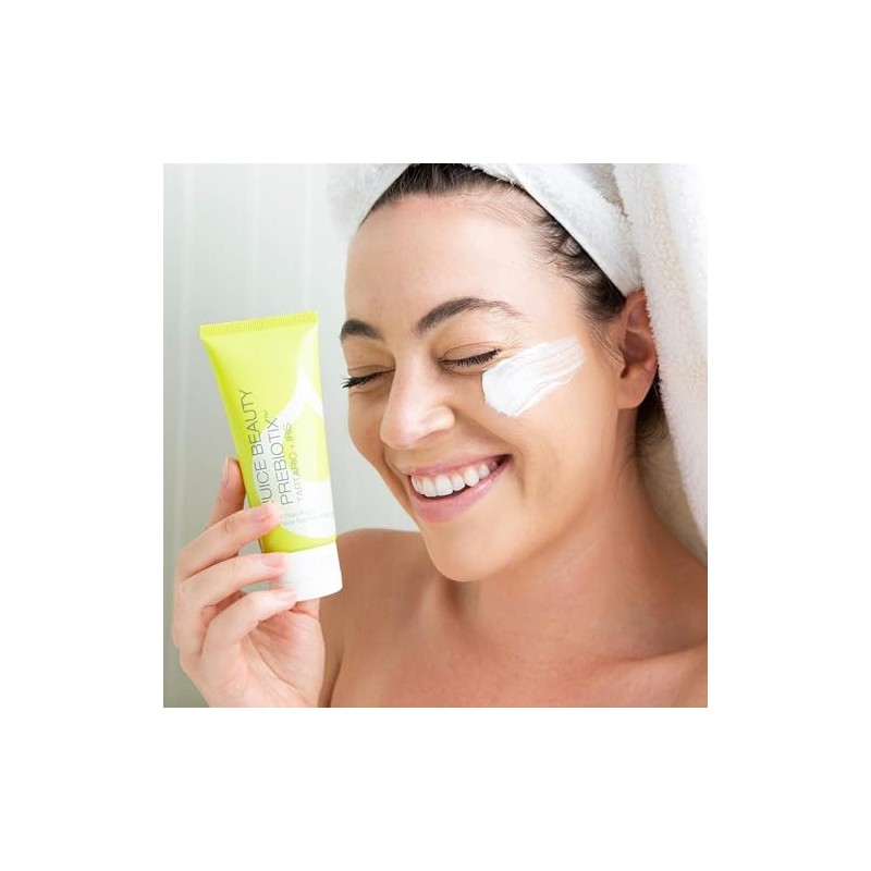 Juice Beauty Prebiotix Flash facial instantáneo, máscara exfoliante y limpiador