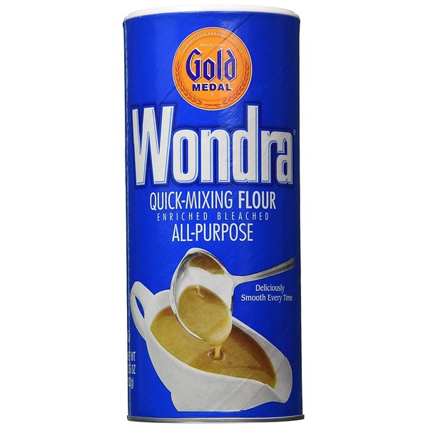 Wondra All Purpose Quick-Mixing Sauce N Gravy Flour 13.5 oz (Pack of 4)