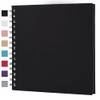 Finksy 8 x 8 Inch DIY Scrapbook Photo Album Black