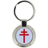 Patriarchal Cross Key Ring