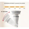 Greater Range Electric Spin Scrubber - Cordless Cleaning Head with