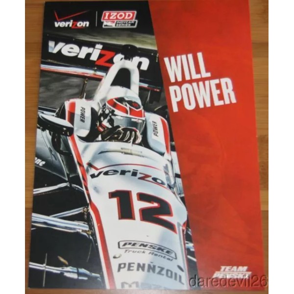 Verizon 2013 Will Power Verizon Chevy Dallara Indy Car Hero