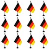Rotenl Germany Desk Flag, 12 Pack Germanic Table Office Flag