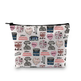 Physical Therapy Humorous Physiotherapist Cosmetic Bag Physio Physiotherapy PT Graduation Gift (PT)