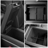 YOJOJOCO 2PCS Center Console Organizer Compatible with Honda 2023-2025 2026