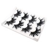 Losha 25mm Lashes,3D Faux Mink Lashes Fluffy Volume Eyelashes Thick