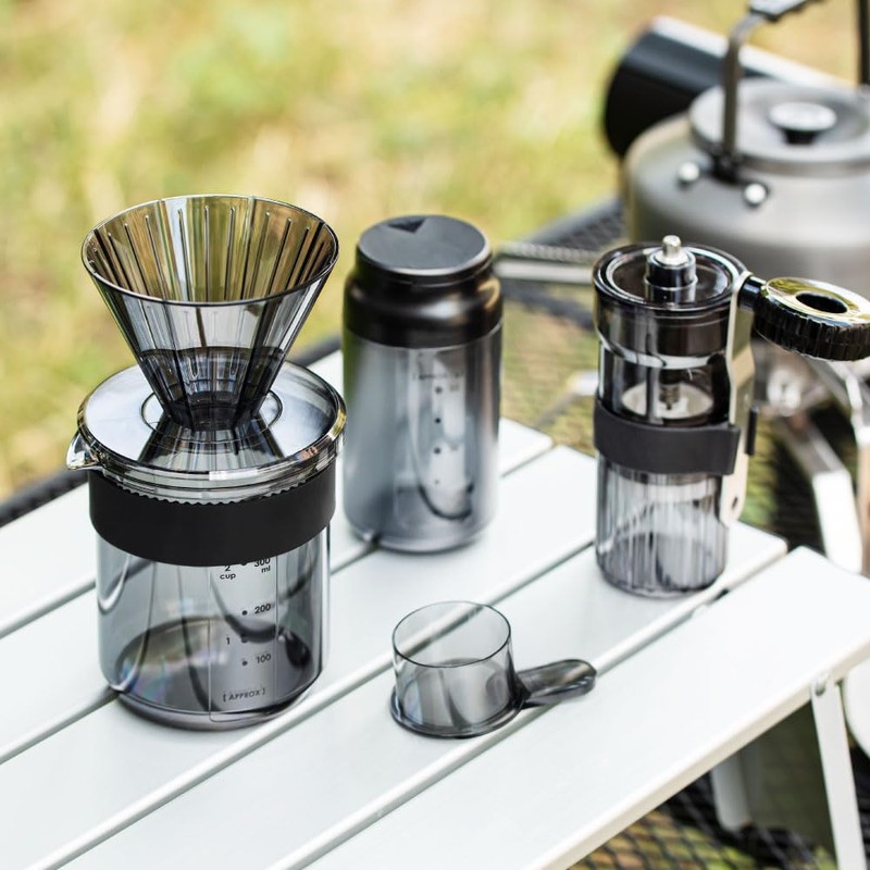 &NE NKW-373 Tritan Dripper & Server, Black, 15.2 fl oz
