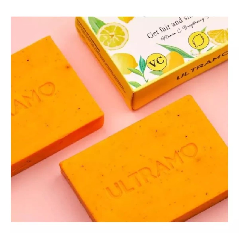 Ultramo Jabon En Barra Ultramo Aclarante Vitamina C Extracto Limon