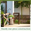 4 Pack Deck Bird Feeder Hanger for Railing 11 Inch