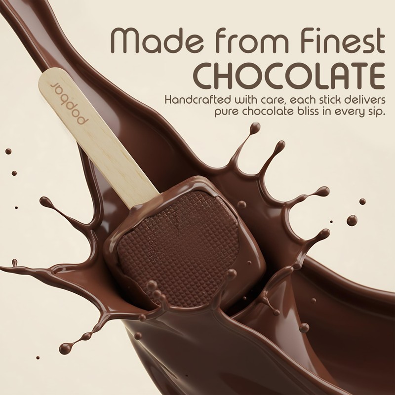 Popbar - Hot Chocolate Sticks - 6 Pack Variety Gift