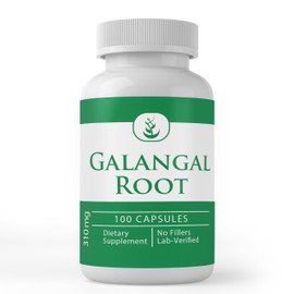 PURE ORIGINAL INGREDIENTS Galangal Root (100 Capsules), Always Pure, No Additives or Fillers, Lab Verified