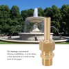 4 PCS Water Fountain Nozzles Pure Copper Large Hexagonal Direct