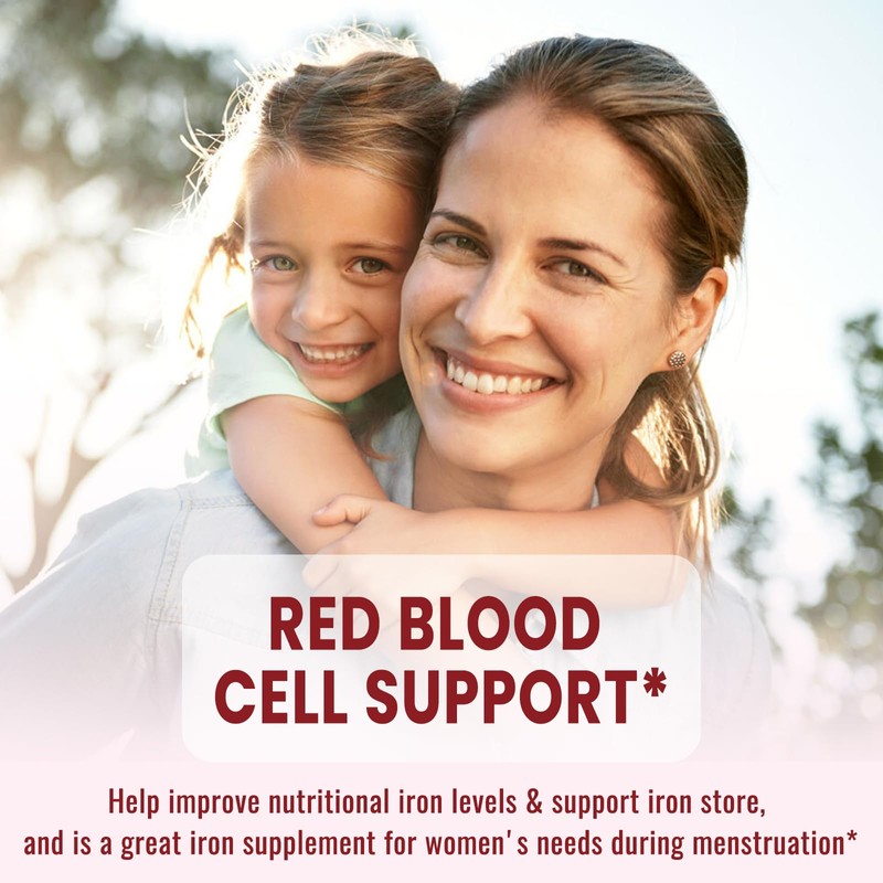 Liquid Iron Supplement for Women & Men Iron Drops Iron