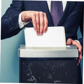 SHOWERORO 5Pcs Shredder Lubrication Oil Sheets Shredder Oil Anti-Rust Tool Lubricating Oil Paper Prevent Paper Jams Shredder Oil Sheets Packet