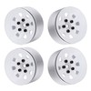 ZJchao RC Beadlock Wheel Hub, 4 Pieces 1.9 Aluminium Alloy