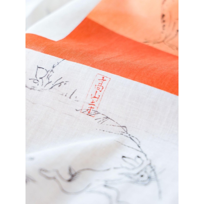 Beams Japan Handkerchief Bandana (Special Order) Hitoshi Yamamoto Shoten Choju-Giga