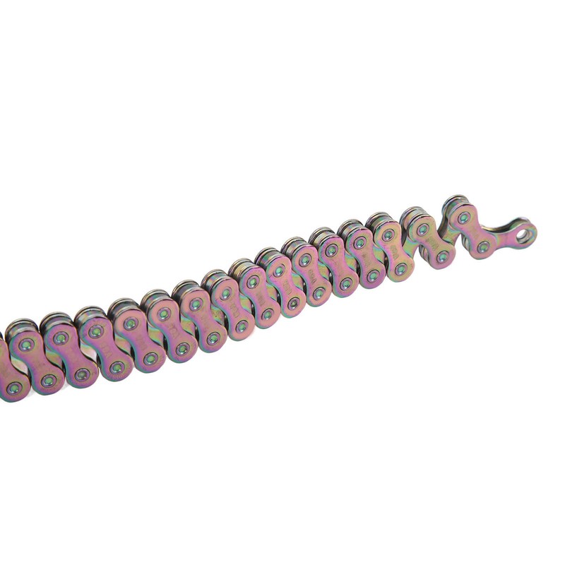 Bicycle Chain High Carbon Steel Colorful 116 Links 9 Speed