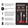 SENNMONN M10X1.0X12.7MM Thread Repair Kit with Insert HSS Drill, Tap,