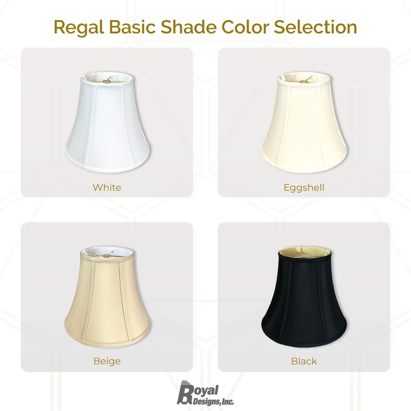 Royal Designs, Inc. True Bell Lamp Shade - Eggshell -