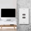 USB Wall Plate, Wall Mounting Wall Plate Panel, Wall Socket