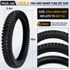 16x2.4 Bike Tire Replacement for Razor MX650 MX500 SX500 Mcgrath