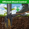 LLARGUEST Weed Puller Tool, 61" Stand Up Heavy Duty Gardening