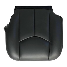 GXARTS Driver Side Bottom Lower Replacement Leather Seat Cover 692 or 69i Dark Gray Compatible with Chevy Silverado Avalanche Tahoe Suburban GMC Sierra Yukon XL 2003 2004 2005 2006