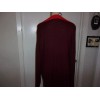 Express Women's V Neck Sweater Burgundy/Red Size S NWT (B17)