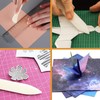 2 x Paper Bonefolder Bone Folder Paper Bone Bookbinding Folding