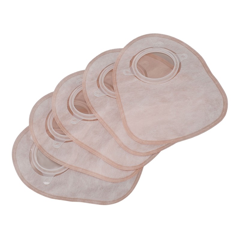 10pcs Colostomy Bag Leakage Proof Non Woven Fabric Ostomy Pouches